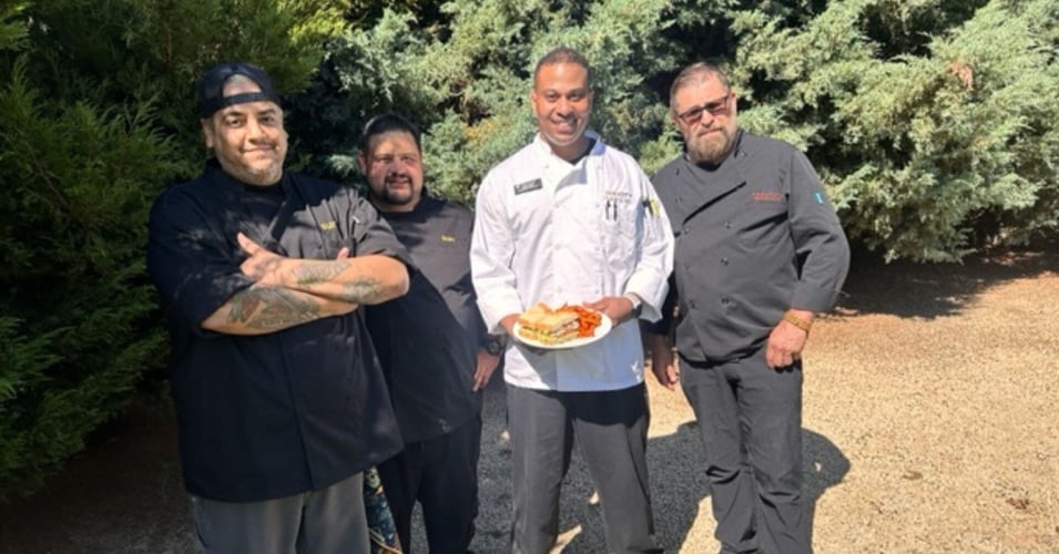 chef sharif Tyler and the culinary team at sun city gardens blog header