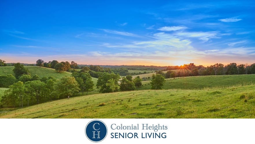 colonial heights senior living blog header